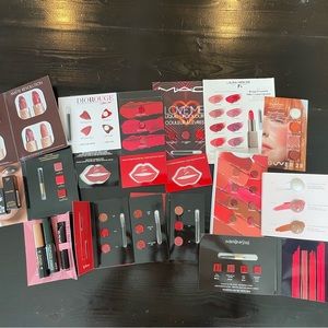 62 High End Lipsticks/ Mascara Lot- includes Mini Tom Ford Lipstick Impassioned